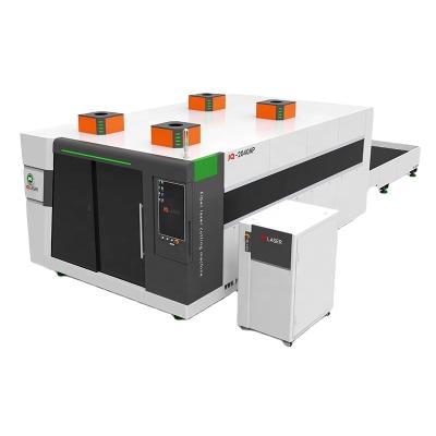 China 2000*4000 Size Programmable New Type Laser 2040HP Stainless Metal Sheet Cnc Fiber Laser Cutting Machine Price High Power for sale