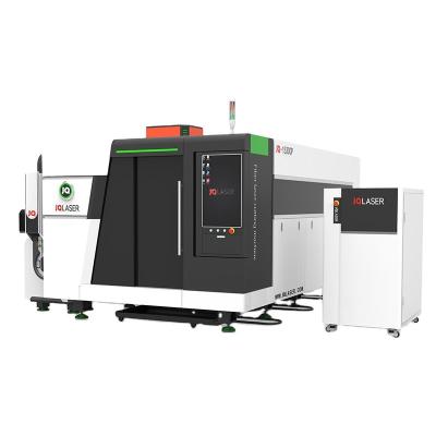 China 3D laser 1530CP fiber laser combined cutting machine for metal tube and sheet with fully shield to roof integrated machine for sale