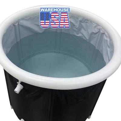 China Sports Custom OEM Brand Cold Tub Portable Fitness Therapy Large Recovery Plunge Ice Tubs Portable Bathtubs for sale