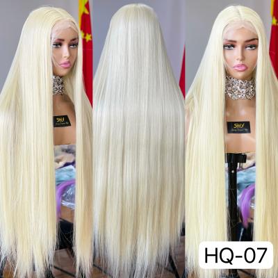 China Silky Straight Wave Wholesale Toss 613 Long Straight Lace Wigs, Synthetic 13x4x1 Futura Lace Part Wigs For Black Women, Synthetic Blonde Futura Wig for sale