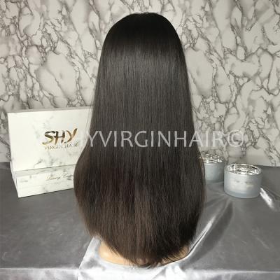 China Good Quality Silky Straight Hair Top 100% European Jewish Kosher Wig for sale