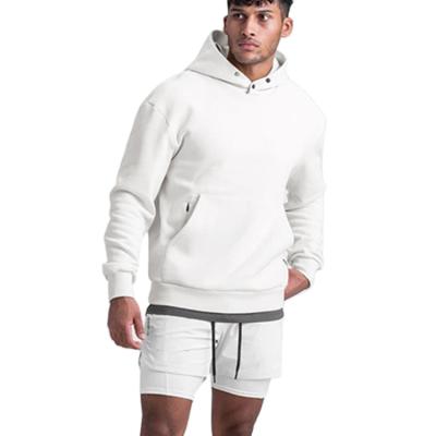 China New Design Anti-Wrinkle Cotton Gym Wear Men Fitness Clothing Gym Workout Sports Hoodies Pullover Hoodie à venda