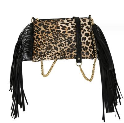 China Fashion Women's Bags Sell Well Tassel Clutch Women Bohemian Cross - Body Fringe Chain Shoulder Bags Chic Product for sale