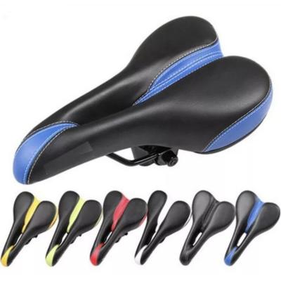 China Comfortable Sponge Bicycle Motion Seat Super Wide Saddle Cushion Soft Elastic Hollow Cushion for sale