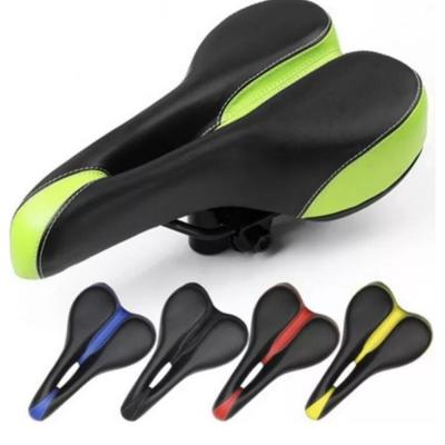 China Motion Bicycle Seat Saddle Super Wide Cushion Soft Elastic Sponge Cavity Cushion for sale