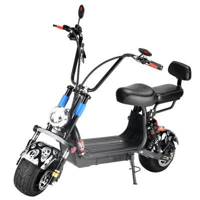 China Halley Scooter 48V 800W Unisex Electric Scooter Halley Scooter Harlley Citycoco for sale