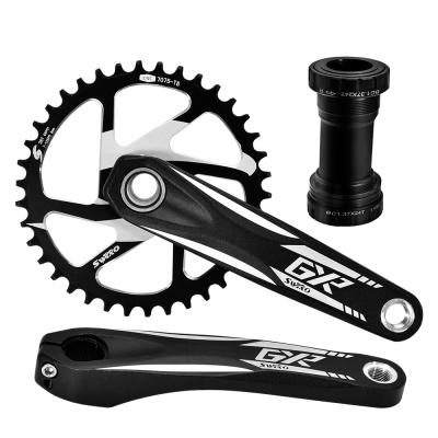 China SWTXO Aluminum Alloy Mountain Bike Crank 170mm 7-12 Speed ​​One Cavity Aluminum Alloy Crankset Mount Accessories for sale