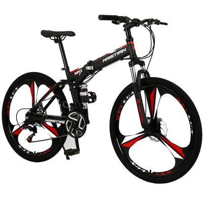 China Mountain Bike Folding Bike Steel Bicycle Factory for sale