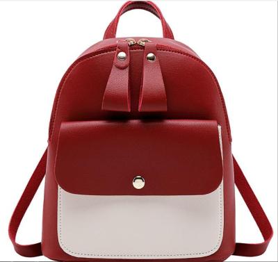 China 2021 hot sale new style women's anti-theft multi function backpack | Solid Color Trendy Casual Fashion Bag | Autumn Ladies Small Handbags for sale