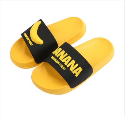 China 2021 Fashion Trend Hot Selling Women Couple Soft Bottom Slides | New Style PVC Female Fashionable Breathable Fruity Slippers | Summer ladies slip for sale