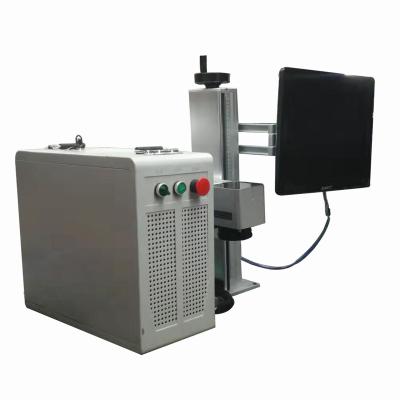 China Air Cooled Electronic Component Convenient Integrated Circuit Marking Durable Laser Marking Machine for sale