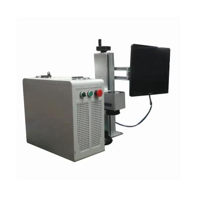 China Air Cooled Durable Electronic Components Integrated Circuit Marking Convenient Laser Marking Machine for sale