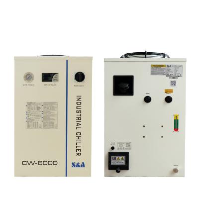 China Hotels S&A CW 6000 fiber laser machine water cooling refrigerator cw-6000 water chiller water chiller machine for sale