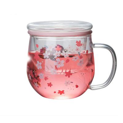 China Viable Professional Factory Directly Supply High Borosilicate 300ml Heat Resistant Glass Tea Cup High Grade Glass Cups For Home for sale