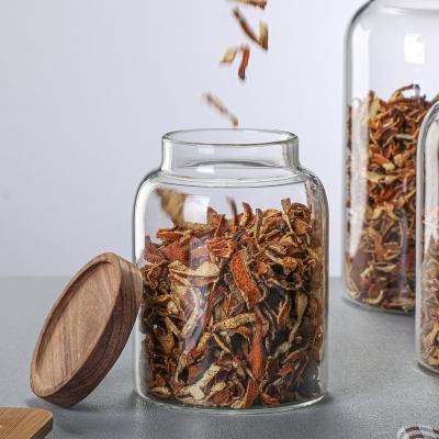 China Viable Hot Sale With Lid Storage Tank Tea Pot Food Grade Chinese Medicine Large Sample Display Bottle Special for sale