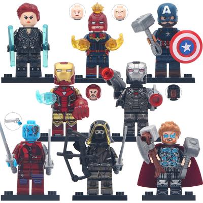 China Building Toy WM6056-Hot Superheroes Iron Mini Endgame Mixed Man Building Block Action Number Toys For Children for sale