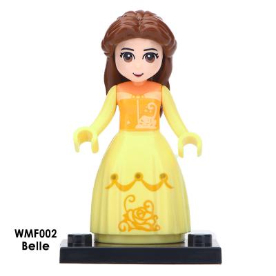 China Building Toys Free Shipping! Mixed Ice Princess Elsa Anna Frozen Movie Snow White Girls Bella Mini Action Figure Blocks Toys For Children for sale