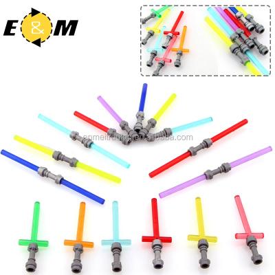 China Blocks Weapons Battle Starwars Cross Blade Sword Building Block Children Toys for sale