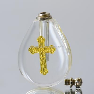 China 2018 Hot New Products China Supplier Custom Gold Cross Rice Screw Crystal Pendant for sale