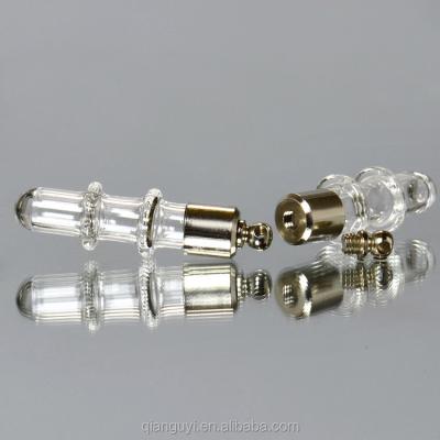 China Various CLASSIC Shaped Tubular Screw Glass Vial For Rice Art,Essential Oil,Perfume Necklace Jewelry Pendant Wholesale for sale