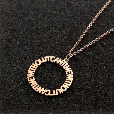 China DIY Jewelry Accessory 16inches Women Necklace Stainless Steel Gold Plated Necklace for sale