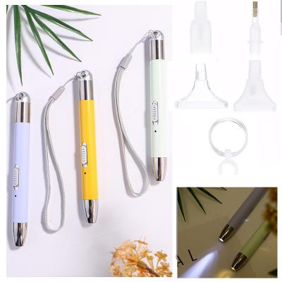 China New Classic/Postmodern Cross Drill Point Pen Wholesale Diamond Painting Tool Dot Stickers Luminous Lighting Diamond for sale