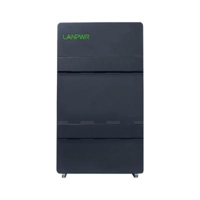 China OEM ODM Lithium Lifepo4 Battery Pack 48V 100Ah Solar Home Battery Pack 48V 100Ah Wall Mount Energy Storage System LANPWR Home Battery Factory 100Ah for sale