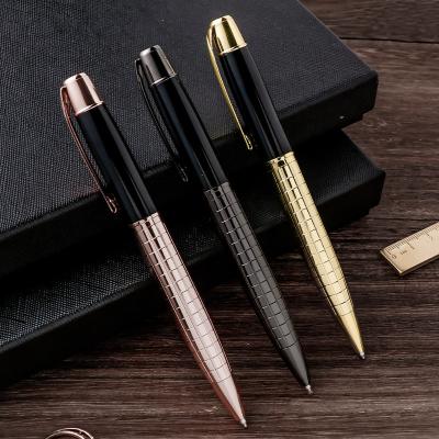 China Wholesale Factory Direct Sales Cheap Custom Pen Cartoon With Logo For Gift Aluminum Ballpoint Pen Black Fine Tip Ballpoint Pen for sale