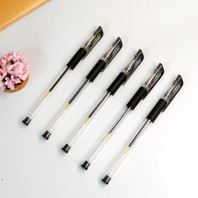 China Factory direct sales normal wholesale cheap custom pen with logo for gift pen pure plastic ink gel ink pens office for sale