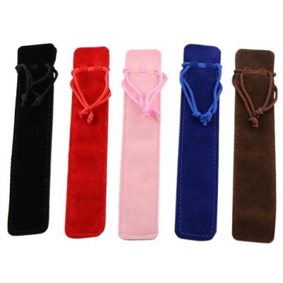 China Custom Stationery Pen Packaging Bag Wholesale Pouch of Logo Pencil Pen Bag Fashion Concise Cheap Fashion School for sale