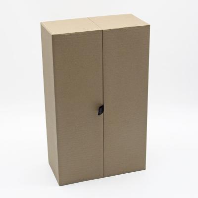 China CMYK Color Custom Printed Cardboard Box Recycled Materials For Beverage Wine for sale