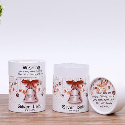 中国 Custom Round Empty Paper Tube Packaging Candle Biodegradable Cardboard Paper Tube Packaging for Candles 販売のため