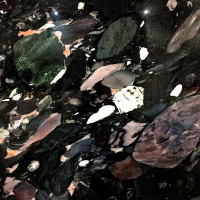 China Modern Black Marble With White Multicolor Luxury Marble Slab Polished Terrazzo Floor Large Wall Panels Decorative Interior Design for sale