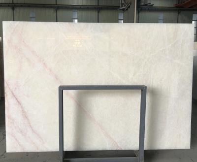 China Natural Red Line Backlit White Jade Onyx White Onyx Marble Slab Modern Ice Onyx Wholesale for sale