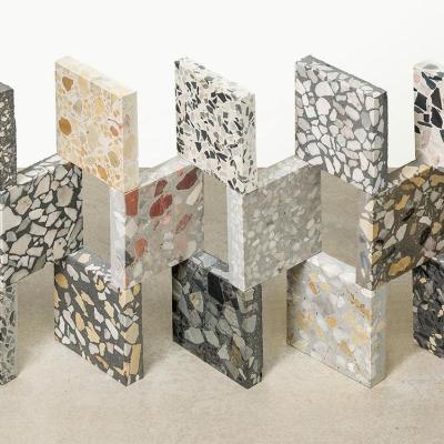 China Eco - Friendly Artificial Multi - Color Terrazzo Countertop Tile Large Terrazzo Slab for sale