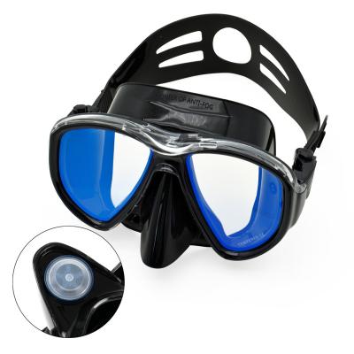 China Professional Swimming Diving Diving Dry Tube Snorkeling Mask Scuba Snorkel Swimming Goggles Kel Tube Set SnorMen Women Diving Anti-fog Mask For Snorkeling for sale