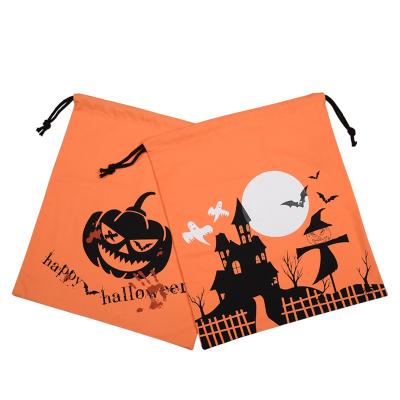 China 36*44CM Trick or Treat Halloween Party Candy Eco-friendly Handmade Storage Tote Bag for sale