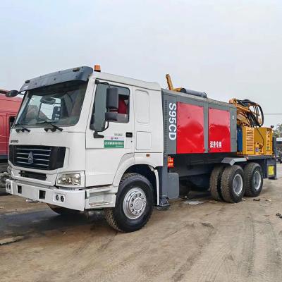 China Farms Truck Mounted Drilling Water Well Rig Portable Drill Machines Borehole Drill Machine Equipment for sale