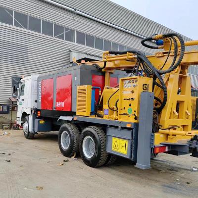 China Top Selling Farms 400M Water Well Truck Mounted Borehole Drilling Rig With Factory Price for sale