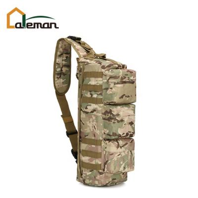 China 10L Waterproof Soldiers Assault Pack Single Shoulder Cross - Body Backpack Rucksack Tactical Waterproof Molle CP Multicam Camouflage for sale