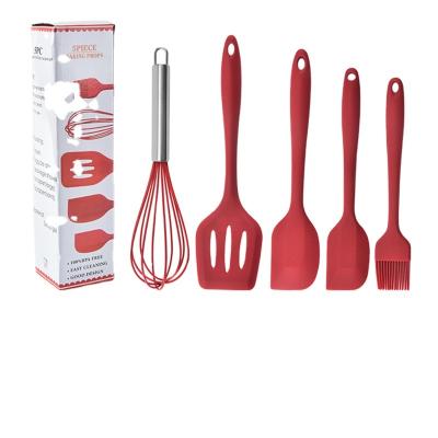 China Food Contact Safe 2023 Best Selling Wooden Handle Silicone Kitchen Utensils Kitchen Cooking Utensils 12-Piece Non-Stick Silicone Spatula Set for sale