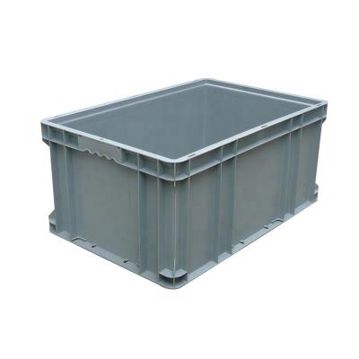 China Foldable And Stackable Metal Box With Cover Iron Special Turnover Box For Die Casting Parts Thickened Logistics Box 500 for sale