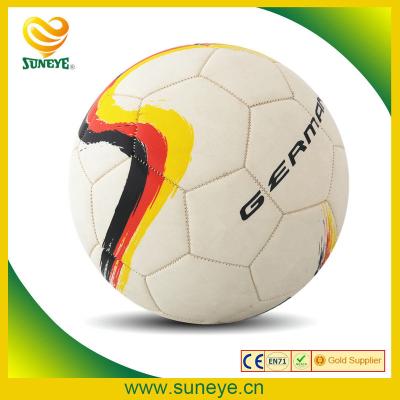 China Matt PU Leather Size 5 PU Soccerball for sale