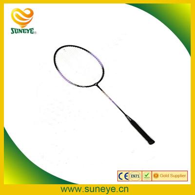 China Aluminum Ball Badminton Racket With Strings for sale