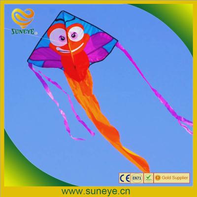 China 47 Inch Single Line Cute Plastic Dragonfly Kite Fun Outdoor Sports For Kids Delta Kites Long Tail With Flying Line for sale