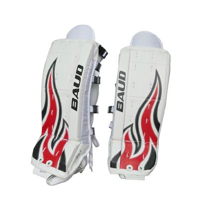 China Lightweight Top Selling Shin Ice Hockey Goalie Guards Professional Protective Equipment for sale