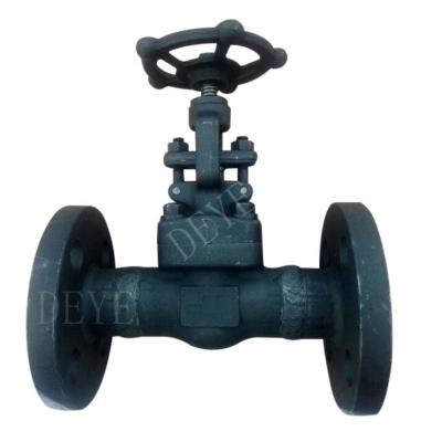 China General A105N API602 Forged Steel Welded Flange Gate Valve for sale