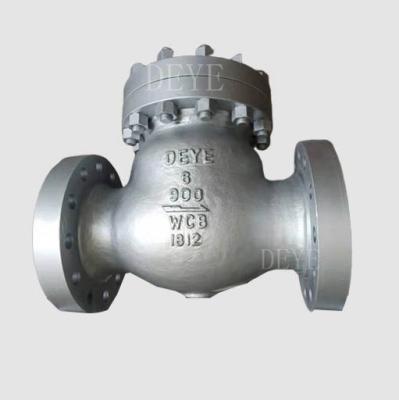 China General API WCB 900lbs Carbon Steel Swing Non Return Check Valve for sale