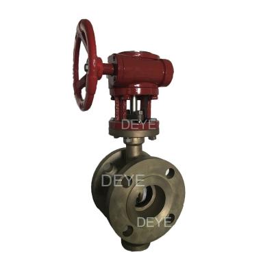 China General Marine Chemical Wafer Lug Bronze Gunmetal PTFE Seat Copper Butterfly Valve for sale