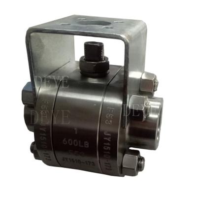 China General F51 F53 F55 FORGED BALL VALVE WITH BW ENDS for sale